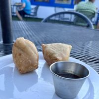Samosas  at Sherpa Cafe in Gunnison