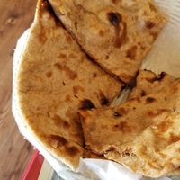 Whole wheat  flat bread baked in Tandoor at Sherpa Cafe in Gunnison
