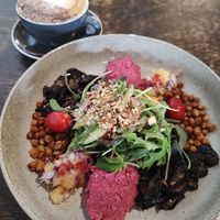 Vegan Buddha bowl at Artisan Cafe in Rotorua