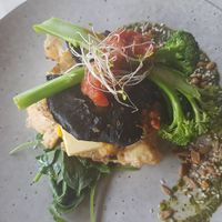 Vegan vege stack at Artisan Cafe in Rotorua