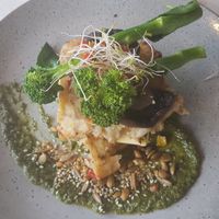 Vegan vege stack at Artisan Cafe in Rotorua