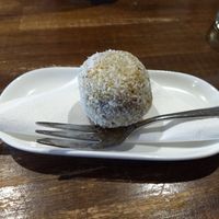 Bliss ball (vegan) at Artisan Cafe in Rotorua