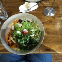 Vegan budda bowl at Artisan Cafe in Rotorua