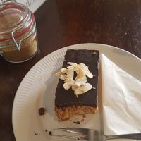 Coconut amd espresso bar at Artisan Cafe in Rotorua