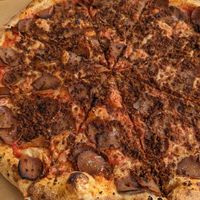 Vegan Meat Lovers Pizza at Pizza Head in St Louis