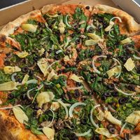Vegan Utopia Pizza at Pizza Head in St Louis