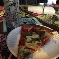 Custom-ordered vegan pizza! at Pizza Head in St Louis