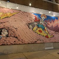 Exterior (mural)  at Pizza Head in St Louis