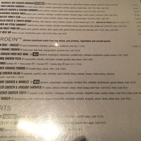 Menu  at Yard House in Riverside