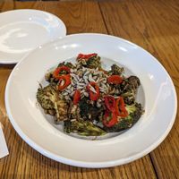 Broccoli salad at Mediterranea Restaurant & Bakery in Atlanta