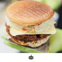 Cheeseburger at Smartsteaks in Kharkiv