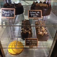 Dessert case at Laelo in Paris