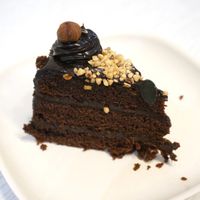 Chocolate Tart at Laelo in Paris