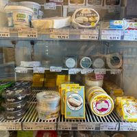 Cheeses at Mon Epicerie Paris in Paris