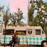 Chef Christina and John at Moab Kitchen in Moab