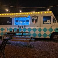 the truck at Moab Kitchen in Moab