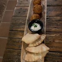 Falafel, wonderful!! at Integral in Formentera