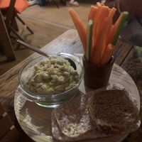 Artichoke mousse   at Integral in Formentera