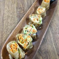 Crepe de trigo sarraceno con verduras y quesos at Integral in Formentera