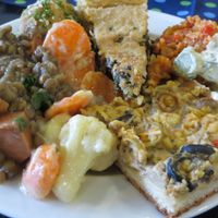 example of a plate at Vegan Brunch Saarlouis Potluck in Saarlouis