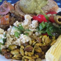 example of a plate at Vegan Brunch Saarlouis Potluck in Saarlouis
