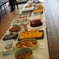 ein Teil des süßen Buffets at Vegan Brunch Saarlouis Potluck in Saarlouis