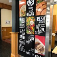 The menu at Krishna Food - Pipitea Campus in Wellington