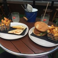 Jaffle & KFC Burger at The Snug Public House in Brunswick