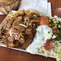 Veganer Dönerteller at Sevil in Augsburg