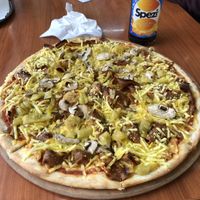 Vegane Pizza at Sevil in Augsburg