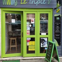 entrance at Le Triple V in Caen