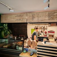 Inside at Le Triple V in Caen