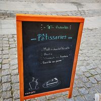 Pastries at Le Triple V in Caen