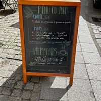 Menu   at Le Triple V in Caen