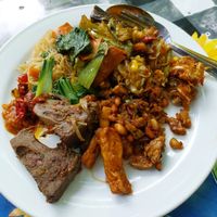 Buffet  at 9 Angels Warung in Ubud