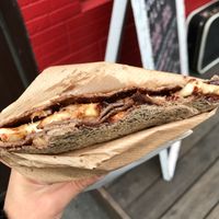 Nutella and banana crepe  at Petite Creperie - Poulicne Palacinky in Bratislava