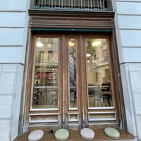 You can sit outside:) at Foodstock  in Bratislava