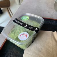 Pea hummus with breadsticks available as well  at Foodstock  in Bratislava