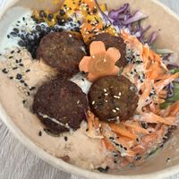 Falafel bowl  at Foodstock  in Bratislava