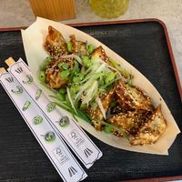 Gyozas at Foodstock  in Bratislava