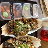 Gyoza, kimchi e tofu fritto   at Foodstock  in Bratislava