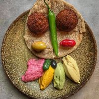 hummus at Foodstock  in Bratislava