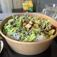 Poké bowl  at Foodstock  in Bratislava