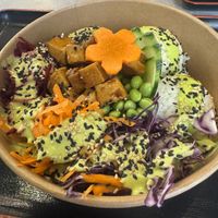 Poke bowl with tofu   at Foodstock  in Bratislava
