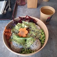 Poke bowl at Foodstock  in Bratislava