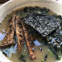 Large miso soup at Foodstock  in Bratislava