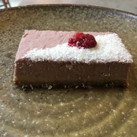 Vegan cake at Foodstock  in Bratislava