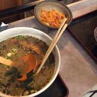 Miso and kimchi  at Foodstock  in Bratislava