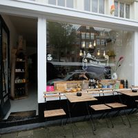 Out front of Nossa Terra at Nossa Terra in Amsterdam