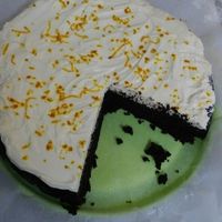 tarta guiness vegana de chocolate y naranja at Petite Sophie in Mahon